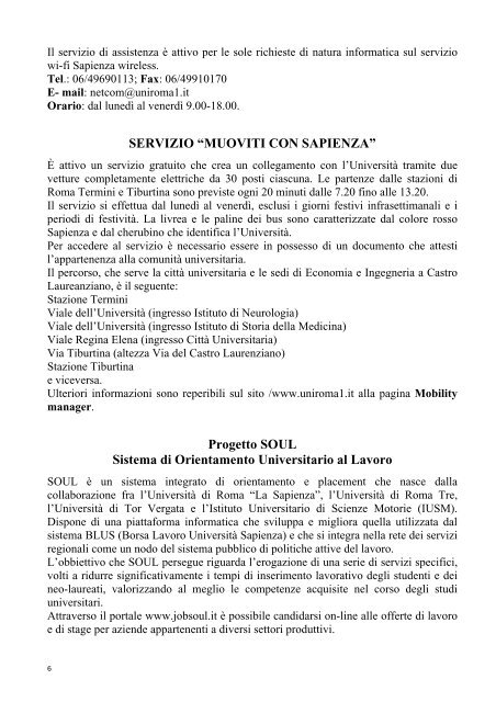 Scarica la versione pdf - FacoltÃ  di Scienze Umanistiche - Sapienza