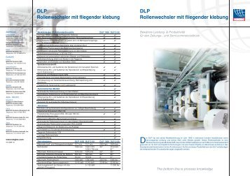 DLP Rollenwechsler mit fliegender klebung DLP ... - Megtec Systems