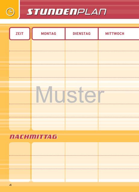 Muster - Universum Verlag