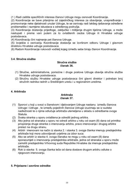 Statut HUP- Udruge tekstilne i koÅ¾ne industrije.pdf - Hrvatska udruga ...