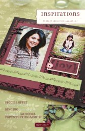 Inspirations brochure - Close To My Heart