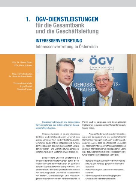 JAHRESBERICHT 2010 - Volksbank AG