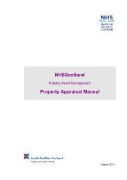 NHSScotland Estates Asset Management Property Appraisal Manual
