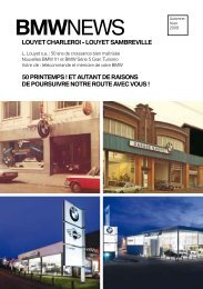 BMWNEWS - L. Louyet sa