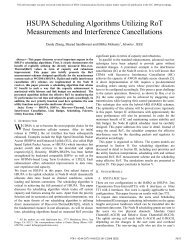 HSUPA Scheduling Algorithms Utilizing RoT ... - IEEE Xplore