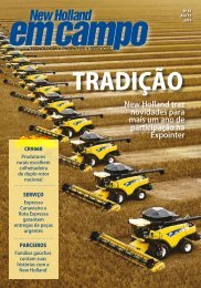 New Holland traz novidades para mais um ano de participação na ...