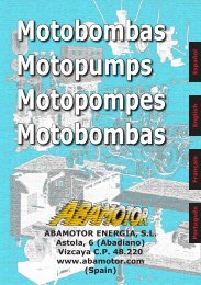 Manual de Motobombas - Abamotor