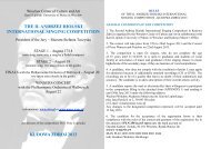 the ii. andrzej hiolski international singing competition ... - sstpf