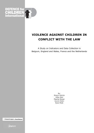 violence against children in conflict with the law - The Howard ...