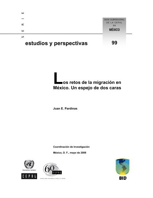 Los retos de la migración en México. Un espejo de dos caras - Cepal