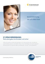 Z1 SPRACHERKENNUNG - Digitales Dentaldepot