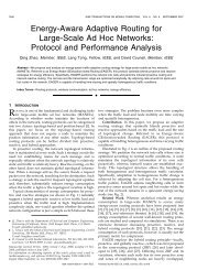 Energy-Aware Adaptive Routing for Large-Scale Ad Hoc Networks ...