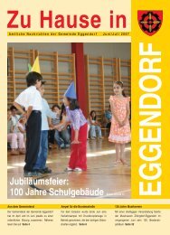 100 Jahre Schulgebäude Seiten 10 und 11 - Gemeinde Eggendorf