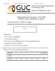 Distributed Power Systems - GUC - Faculty of Information ...