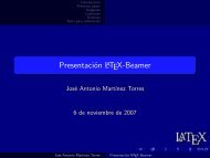 PresentaciÃƒÂ³n LaTeX-Beamer - Wiphala.net