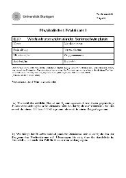 Physikalisches Praktikum I E10 WechselstromwiderstÃ¤nde - am ...