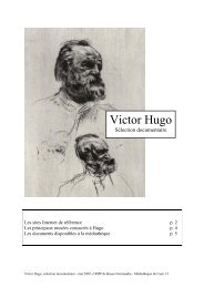 Victor Hugo - CRDP Basse-Normandie