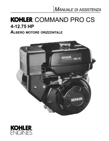 COMMAND PRO CS - Kohler Engines