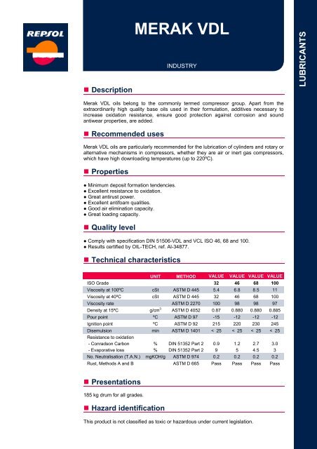 MERAK VDL - Repsol-oil Srbija