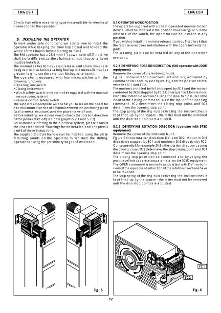 CE DECLARATION OF MACHINE CONFORMITY