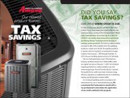 Amana Tax Savings Page 1 - Amana HAC