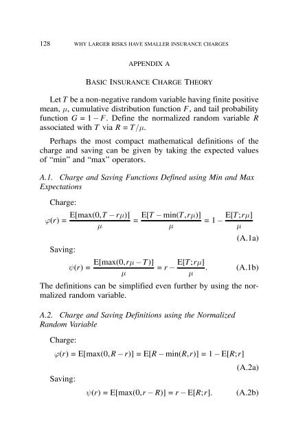 PROCEEDINGS May 15, 16, 17, 18, 2005 - Casualty Actuarial Society