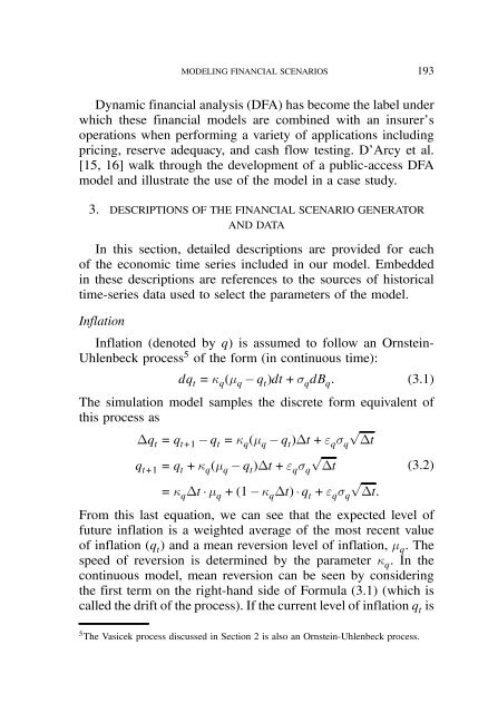 PROCEEDINGS May 15, 16, 17, 18, 2005 - Casualty Actuarial Society