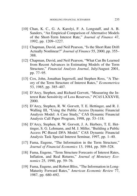 PROCEEDINGS May 15, 16, 17, 18, 2005 - Casualty Actuarial Society