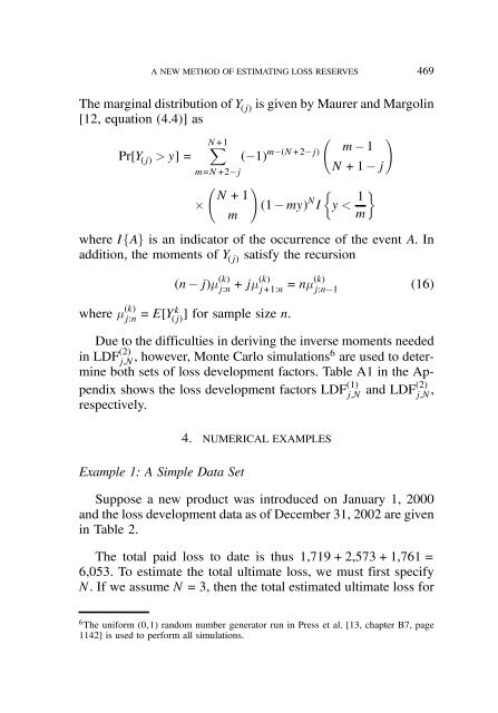 PROCEEDINGS May 15, 16, 17, 18, 2005 - Casualty Actuarial Society