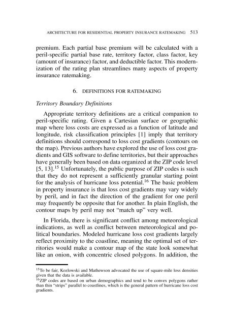 PROCEEDINGS May 15, 16, 17, 18, 2005 - Casualty Actuarial Society