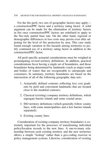 PROCEEDINGS May 15, 16, 17, 18, 2005 - Casualty Actuarial Society