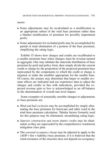 PROCEEDINGS May 15, 16, 17, 18, 2005 - Casualty Actuarial Society