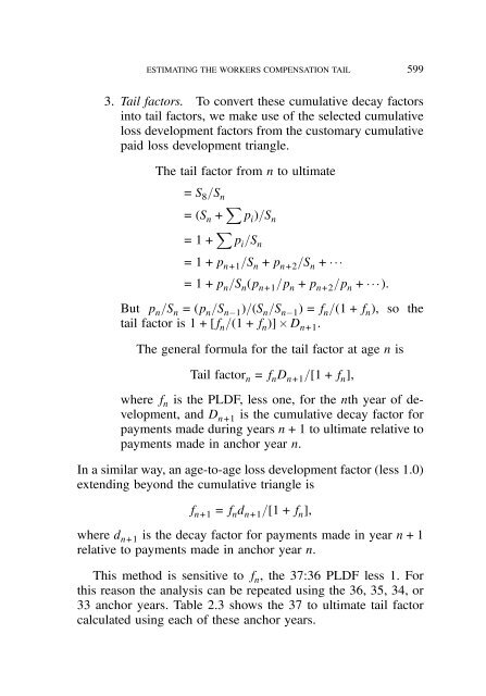 PROCEEDINGS May 15, 16, 17, 18, 2005 - Casualty Actuarial Society