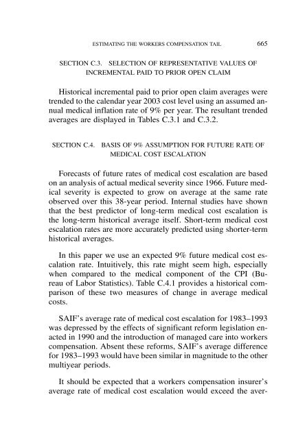 PROCEEDINGS May 15, 16, 17, 18, 2005 - Casualty Actuarial Society