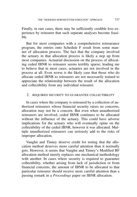 PROCEEDINGS May 15, 16, 17, 18, 2005 - Casualty Actuarial Society