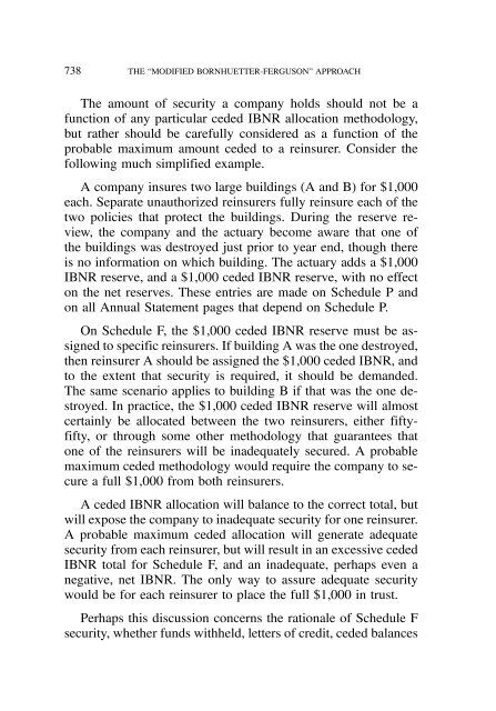 PROCEEDINGS May 15, 16, 17, 18, 2005 - Casualty Actuarial Society