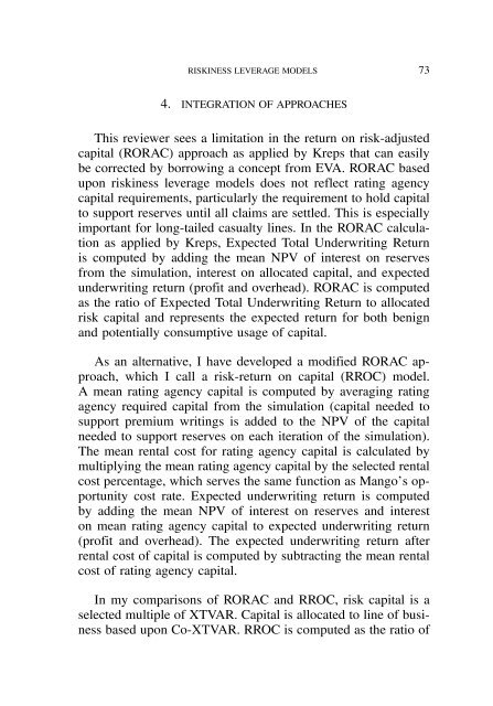 PROCEEDINGS May 15, 16, 17, 18, 2005 - Casualty Actuarial Society