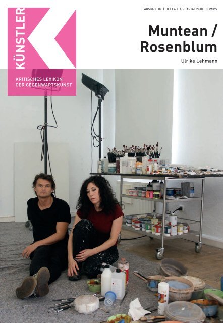 Muntean / Rosenblum - Zeit Kunstverlag