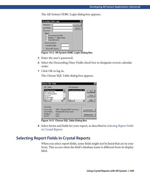 Action Request System 5.1 Developing AR System Applications ...