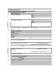 Vendor Registration Form - Deepak Fertilisers and Petrochemicals ...