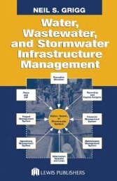 chapter seven Operations of water, sewer, and stormwater systems