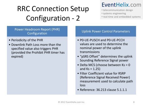 LTE RRC Connection Setup Messaging - EventHelix.com