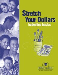 Stretch Your Dollars: Budgeting Basics - ALIS - Government of Alberta