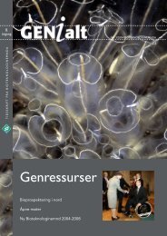 Last ned GENialt 3/2004 (pdf). - Bioteknologinemnda