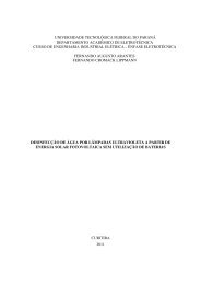 universidade tecnolÃ³gica federal do paranÃ¡ ... - NUPET - UTFPR