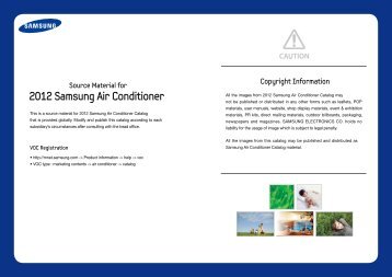 2012 Samsung Air Conditioner