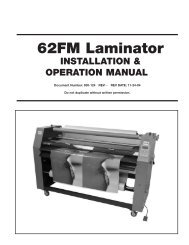 OEM 62FM Op Manual.indd - Advanced Document Systems & Supply