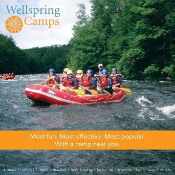 Most fun. Most effective. Most popular. With a camp ... - Wellspring UK