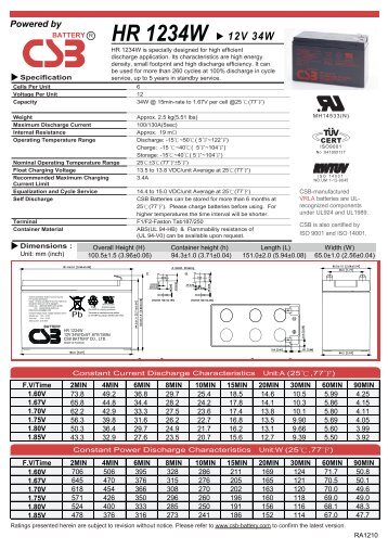 Download Spec - Battery power you can rely on