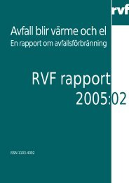 2005:02 Avfall blir vÃ¤rme och el â en rapport om ... - Avfall Sverige